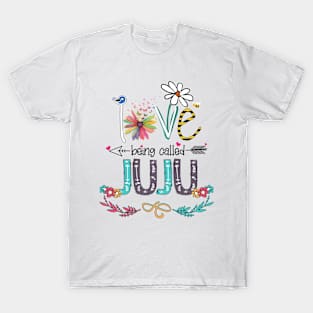 Love Being Called Juju Happy Mother's Day T-Shirt